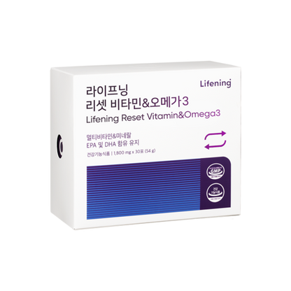 Lifening Reset Vitamin&Omega3 [ライフニング·ビタミン&オメガ3]