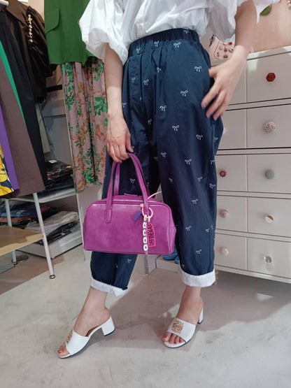 リポンモチーフパンツ