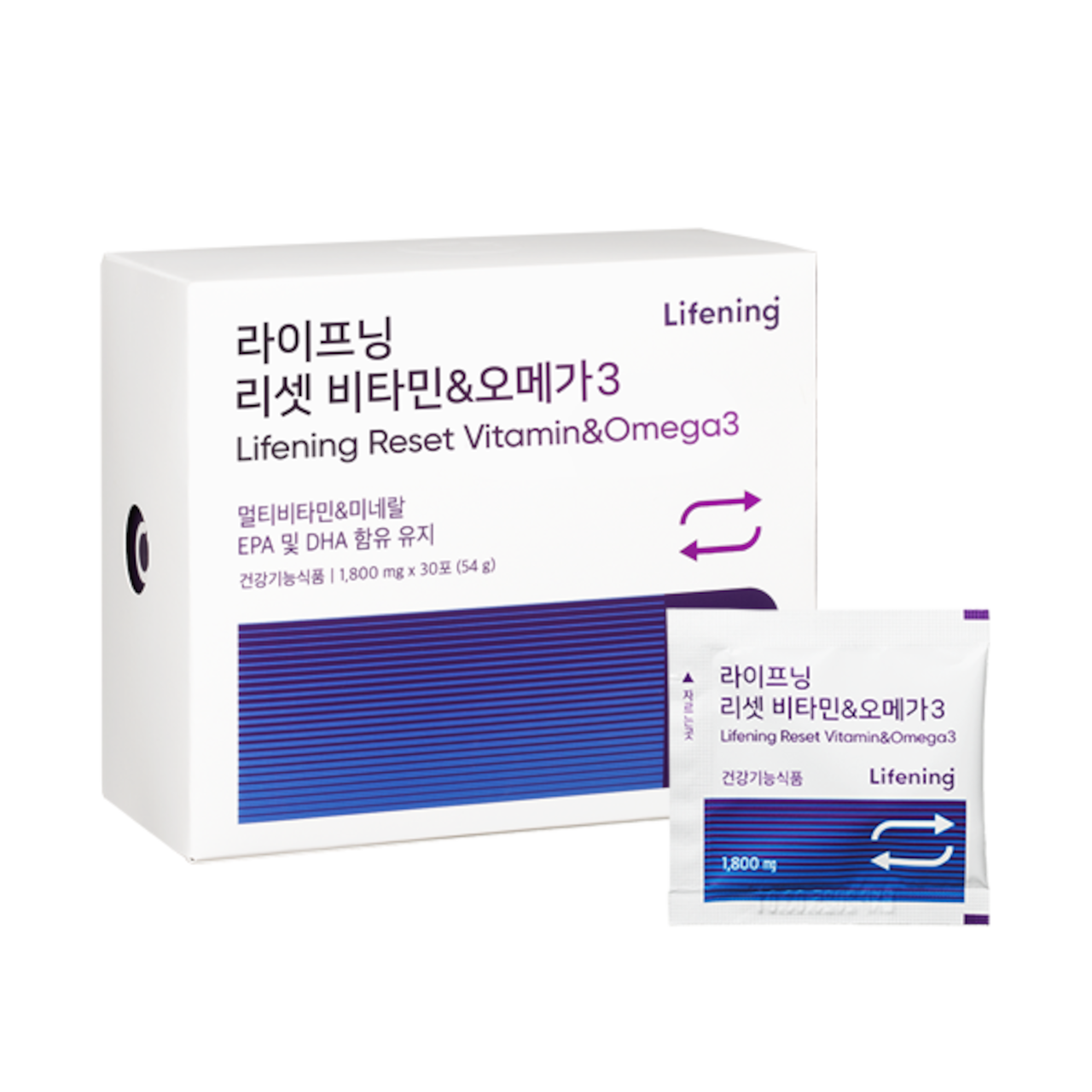 Lifening Reset Vitamin&Omega3 [ライフニング·ビタミン&オメガ3]