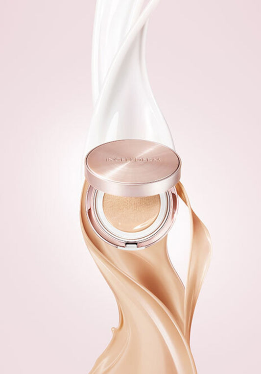 INCELLDERM RADIANSOME 100 AMPOULE CUSHION 21 LIGHT BEIGE SPF50+ PA++++ [インセルダム・ラデアンソム・100 アンプル・クッションファンデ― SPF50 + PA ++++ 21号ライトベージュ